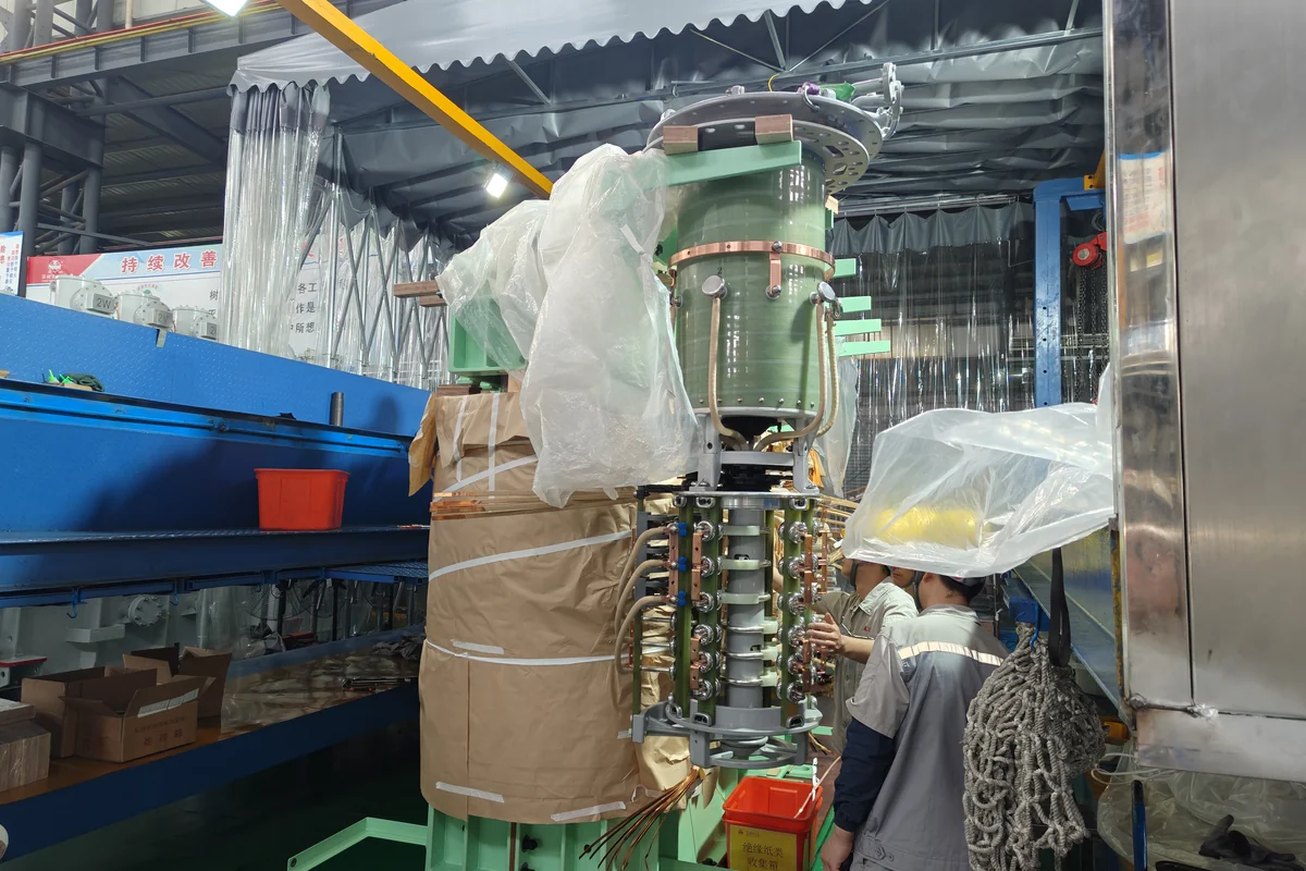 Transformer winding and lead assembly